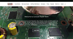 Desktop Screenshot of consolerepairstore.com